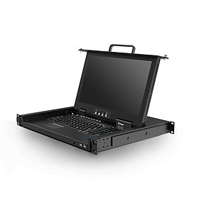 Bộ chuyển đổi Kinan XW1604 LCD KVM 4 port 15.6 inch - Hàng chính hãng
