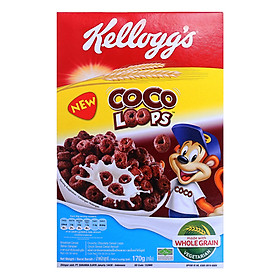 Ngũ Cốc Ăn Sáng Kellogg's Coco Loops 170g