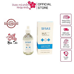 Hàng nhập khẩu - tinh chất serum smas ha plus - hyaluronic acid premium ampoule cấp ẩm làm trắng sáng da cấp nước 100ml