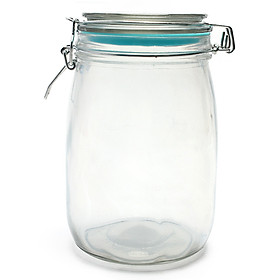 Mua Lọ Đựng Thủy Tính Nắp Màu  800ml