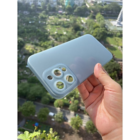 Ốp lưng silicon cho iPhone 14 Pro Max 6.7'' dẻo màu Gor Bảo vệ camera Hàng nhập khẩu