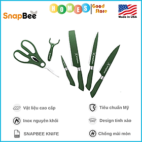 Mua Bộ Dao Nhà Bếp 6 Món SNAPEE Thương Hiệu Mỹ  Chất Liệu Inox Cao Cấp  Chống Mài Mòn - Hàng Chính Hãng
