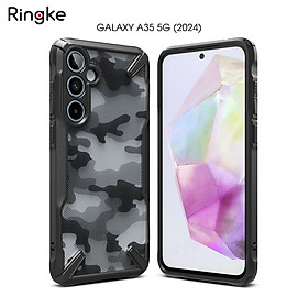 Ốp lưng dành cho samsung galaxy a35/a55 5g ringke fusion x - hàng chính hãng