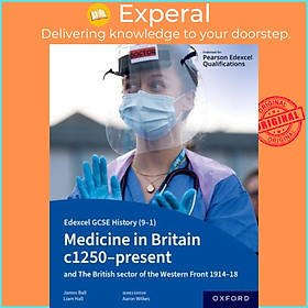Hình ảnh Sách - Edexcel GCSE History (9-1): Medicine in Britain c1250-present with The Briti by Liam Hall (UK edition, paperback)