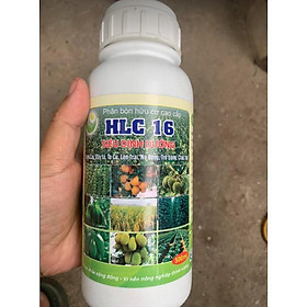 Mua PHÂN BÓN HỮU CƠ CAO CẤP HLC 16 chai 500ml