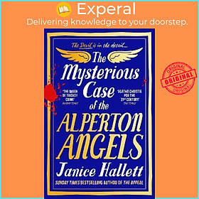 Sách - The Mysterious Case of the Alperton Angels : the Instant Sunday Times B by Janice Hallett (UK edition, hardcover)