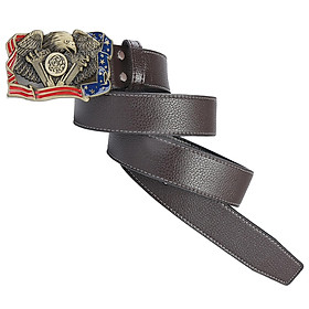 Western Belts Adjustable Decorative 120cm Country Belt for Pants Jeans Shirt