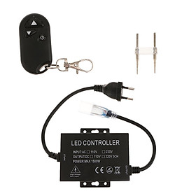 RGB LED Remote Control with Key Controller for LED Strip Light 220V EU Plug