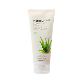 Herb Day Cleansing Foam, Aloe