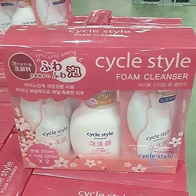 Cycle Style Foam Cleanser 250ml, 220ml x 2