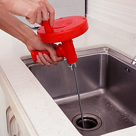 Mua dụng cụ thông cống  thông tắc ống nước dây thông tắc cống lò xo - Dụng Cụ Thông Cống Chuyên Nghiệp dài 5m Đầu Lò Xo