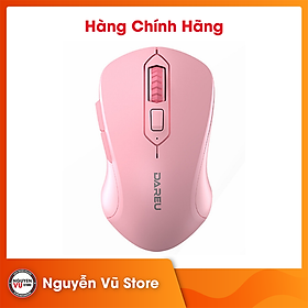 Chuột không dây DareU LM115B Silent, kết nối Bluetooth, 2,4Ghz - Hàng chính hãng