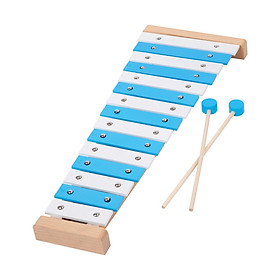 15 Note Xylophone Hand Percussion Musical Toy for Players Band Birthday Gift