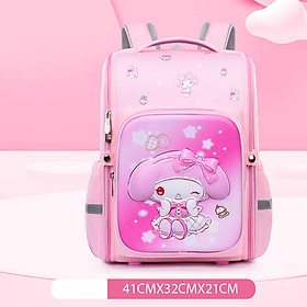 Ba lô học sinh tiểu học phong cách mới có hình dễ thương, bảo vệ cột sống cho các em học sinh tiểu học, ba lô nhẹ dung tích lớn, tiện dụng cho bé - HS1309