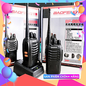 Mua Bộ đàm Baofeng 888S phiên bản mới nhỏ gọn  liên lạc xa 2 5km  pin dùng 12 giờ  xuyên phá vật cản tốt - Hàng chính hãng