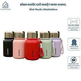 Mua Bình Nước Giữ Nhiệt 450ML Mini Inox SUS 316 – Giữ Nhiệt Lâu  Dễ Dàng Mang Theo - HÀNG CHÍNH HÃNG MINIIN