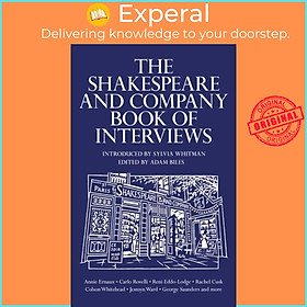 Sách - The Shakespeare and Company Book of Interviews by Adam Biles (UK edition, hardcover)