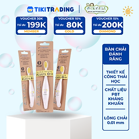 Bàn chải đánh răng cho bé Jack N' Jill - Hình Elephant (Từ 1 tuổi)