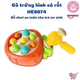 Đồ Chơi sơ sinh cho Bé Từ 18 Tháng Tuổi - HUANGER HE8074 Whac-A-Mole - Gõ trứng Hình Cà Rốt