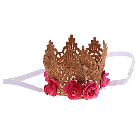 Baby Flower Crown Headband Tiaras Birthday Party Hair Accessory