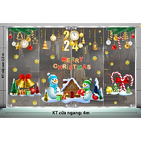 Mua Decal trang trí NOEL 2024 combo số 119