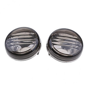 2xSmoke Turn Signal Lens Lenses for for Suzuki Boulevard C90 / 1500 Intruder 05-09