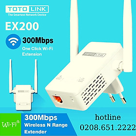Mua Bộ kích sóng wifi TOTO LINK EX200 - Hàng chính hãng