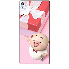 Ốp lưng dành cho điện thoại SONY XA ULTRA Heo Con Đòi Quà