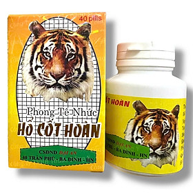 Mua Viên uống đau nhức xương khớp Phong tê nhức - Hổ cốt Hoàn xuất xứ Việt Nam - Hộp 40 viên - Mã số 2125