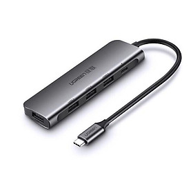 Mua Ugreen UG50980CM136TK Bộ chuyển đổi TYPE C sang 4 USB 3.0 + hỗ trợ nguồn TYPE C - HÀNG CHÍNH HÃNG