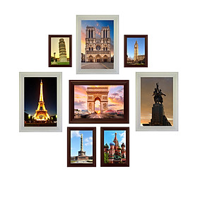 Combo 8 khung hình trang trí MS07