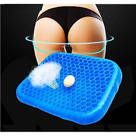 Mua Đệm tổ ong silicon nệm lót ghế ngồi ô tô văn phòng chống ê mông  mồ hôi  mụn nhọt do ngồi lâu