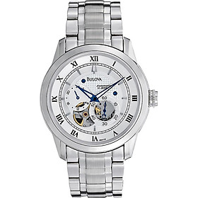 Đồng Hồ Nam Dây Kim Loại BULOVA 96A118 (42mm) - Mặt Trắng