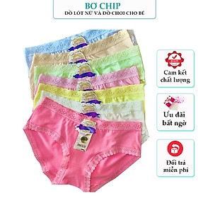 Combo 5 - 10 Quần lót nữ viền ren co giãn 4 chiều 40 - 60 kg - Tada