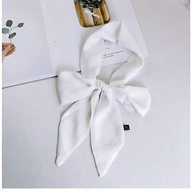 Khăn lụa satin dài trơn size 140x7cm