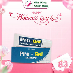 Gel Bôi Bỏng, Hăm Da, Tay Chân Miệng, Mụn Nhọt, Côn Trùng Đốt, Rôm Sảy, Zona, Thủy Đậu Pro - Gel Nano Bạc