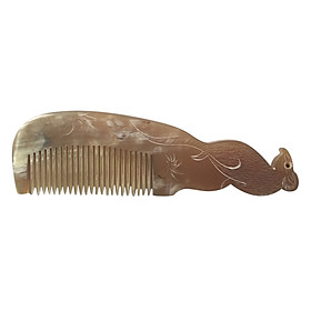 Lược Sừng Bò Châu Phi Cao Cấp L44 Con Chuột (Dài 18 x 5,2cm)