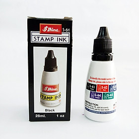 Mực dấu Shiny dùng trên giấy (Lựa chọn màu mực: Xanh, Đỏ, Đen) - Hàng nhập khẩu