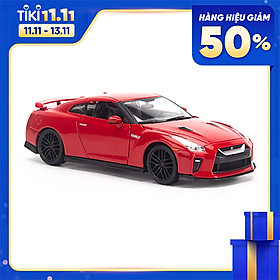 Mô Hình Xe Nissan GT-R 2017 Red 1 24 Bburago - MH18-21082