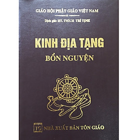 [Download Sách] Kinh Địa Tạng Bồ Tát Bổn Nguyện Trọn Bộ ( Bìa Da )