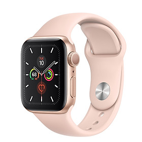 Đồng Hồ Thông Minh Apple Watch Series 5 GPS Only Aluminum Case With Sport Band (Viền Nhôm & Dây Cao Su) - Hàng Chính Hãng VN/A