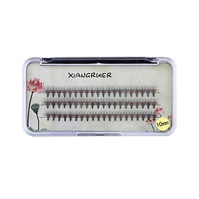 60 Pcs False Eyelash Long Black Thick Fake Lashes Natural Soft Makeup Eye Lashes Individual Cluster Handmade False Eyelash #3