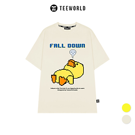 Áo Thun Local Brand Teeworld In Hình Vịt Fall Down T-shirt Nam Nữ Unisex