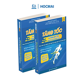 Combo 2 cuốn sách Tăng tốc luyện đề thi Đánh giá năng lực (theo cấu trúc đề thi của Đại học Quốc gia TP. Hồ Chí Minh)