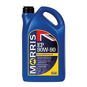Dầu hộp số tay, dầu cầu Morris EP 80W-90 Gear oil GL5 can 5 lít