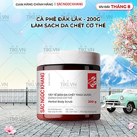 Tẩy tế bào da chết thảo dược dành cho cơ thể Sắc Ngọc Khang hũ 200g