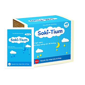 Soki Tium( Sokitium) - Sản phẩm giúp con ngủ ngon, sâu giấc