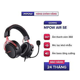 Mua Tai Nghe Gaming Chụp Tai Headphone MPOW Air SE BH439A  Âm Thanh Vòm SPATIAL SURROUND SOUND  Tăng Cường Bass  Mic Lọc Nhiễu - Hàng Chính Hãng