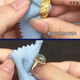 Mua Khăn lau vệ sinh làm sáng mới phụ kiện trang sức vàng bạc  MS005 Vàng bạc an chi