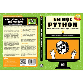 Ảnh bìa Em học python tập 1